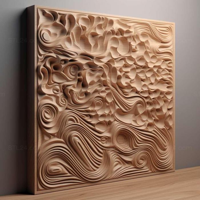 Patterns and decorations (Minimalism 1, PATTERN_2153) 3D models for cnc